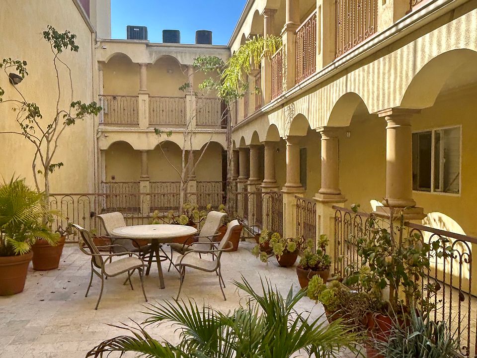 Shared space outside unit, but feels private as it's rarely used.