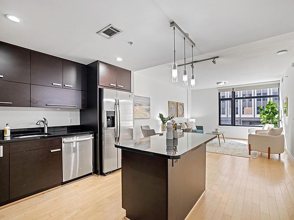 Open concept living area.