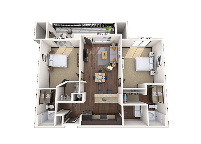 Floor plan Carlyle