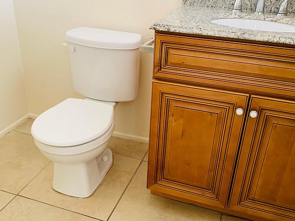 Downstairs Bathroom, Fairley New Cabinet and Granite Countertop