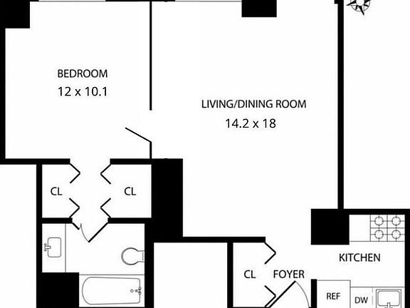 2nd image of 400 E 70th St APT 1605