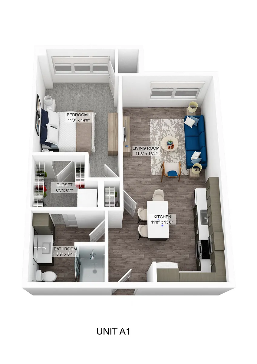Floor plan Northern Red Oak
