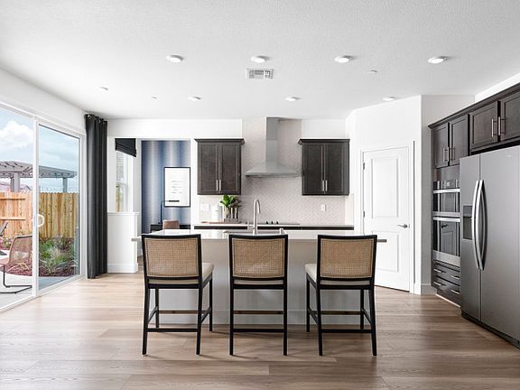 Luxurious kitchen with large center island