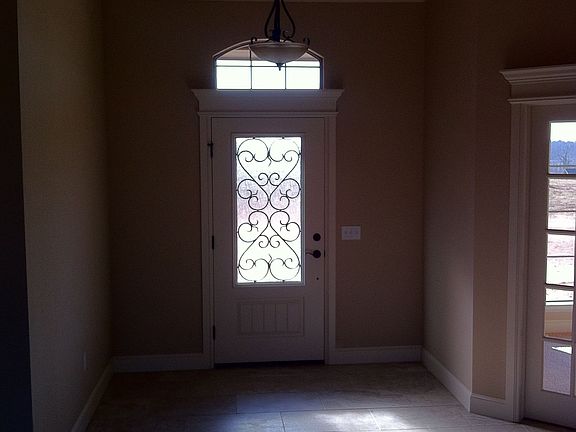 Inside front door 