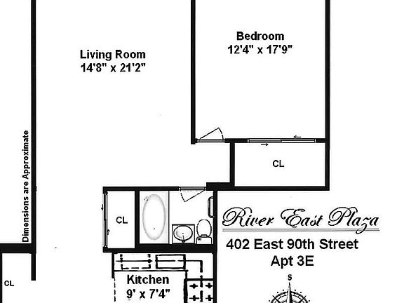 2nd image of 402 E 90th St APT 3E