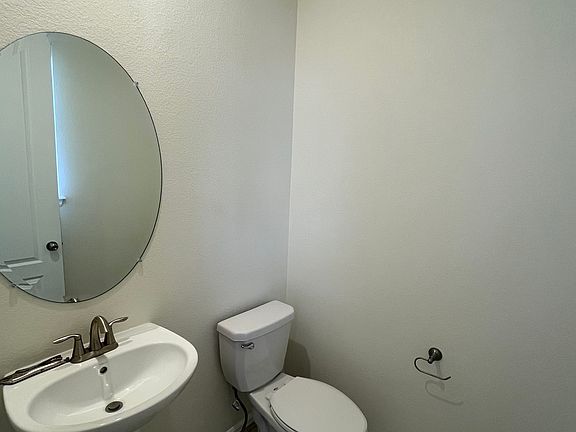 Front door entry bathroom