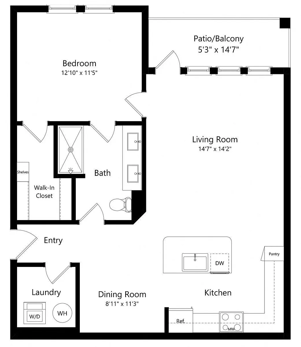 Floor plan BLISS