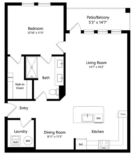 Floor plan BLISS