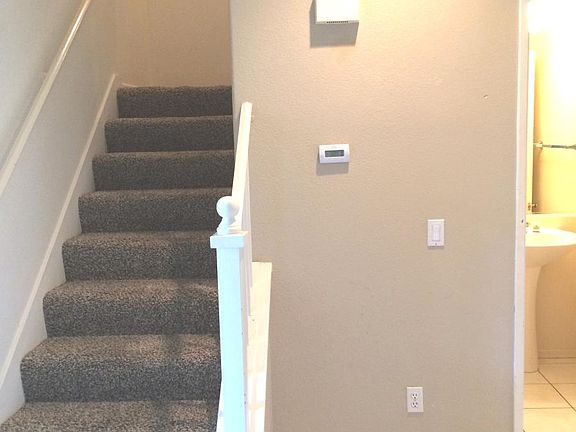 Stairway from garage entry