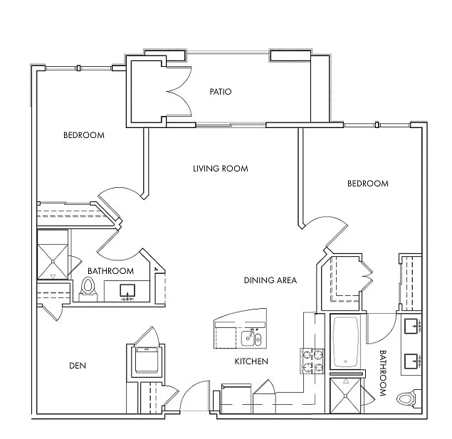 Floor plan Tribeca Downtown