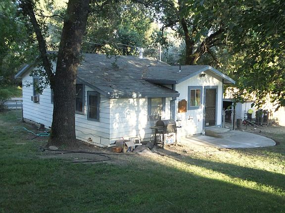 Back yard with patio