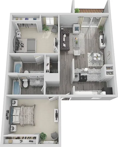 Floor plan B2