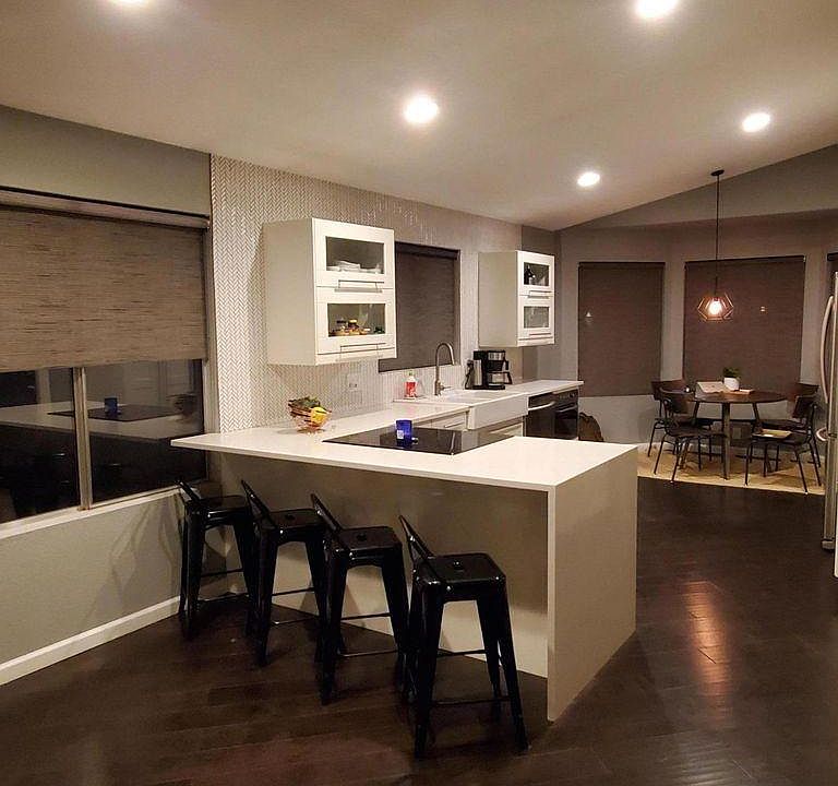 Open kitchen concept