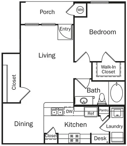 Floor plan Fontaine