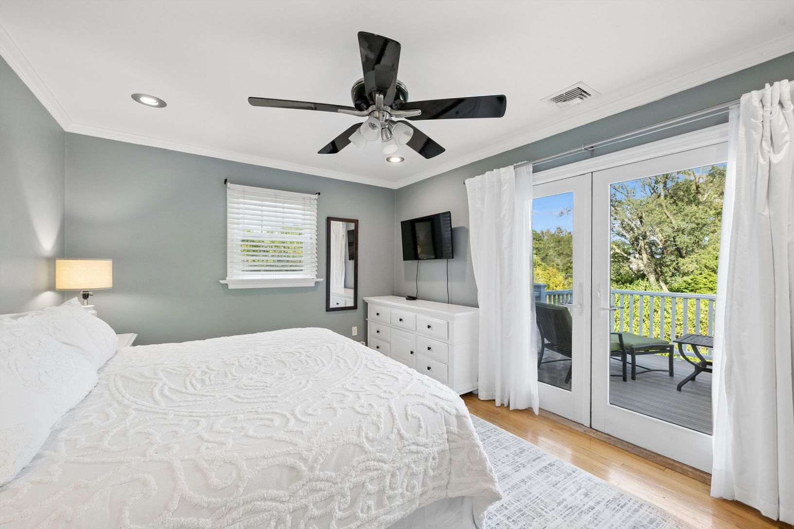 Primary Bedroom with Private Deck