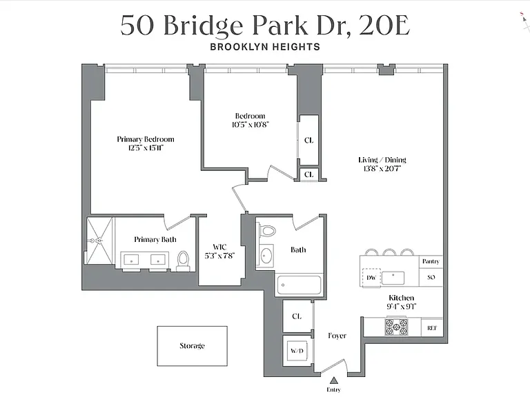 50 Bridge Park Dr #20E — Photo 17