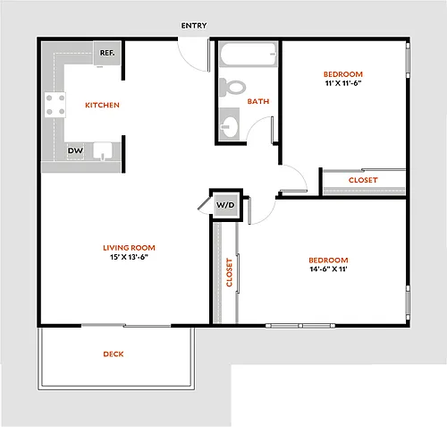 Floor plan Plan 2A