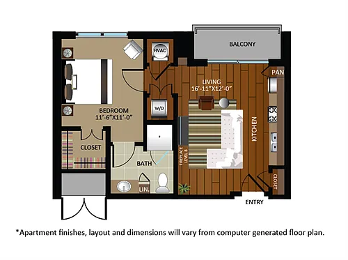 Floor plan S2A