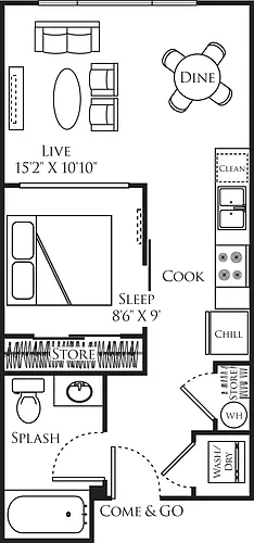 Floor plan A22