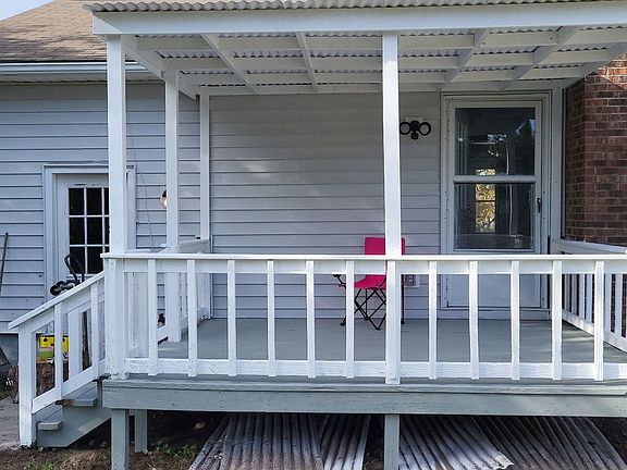 Overlooks spacious fenced in backyard