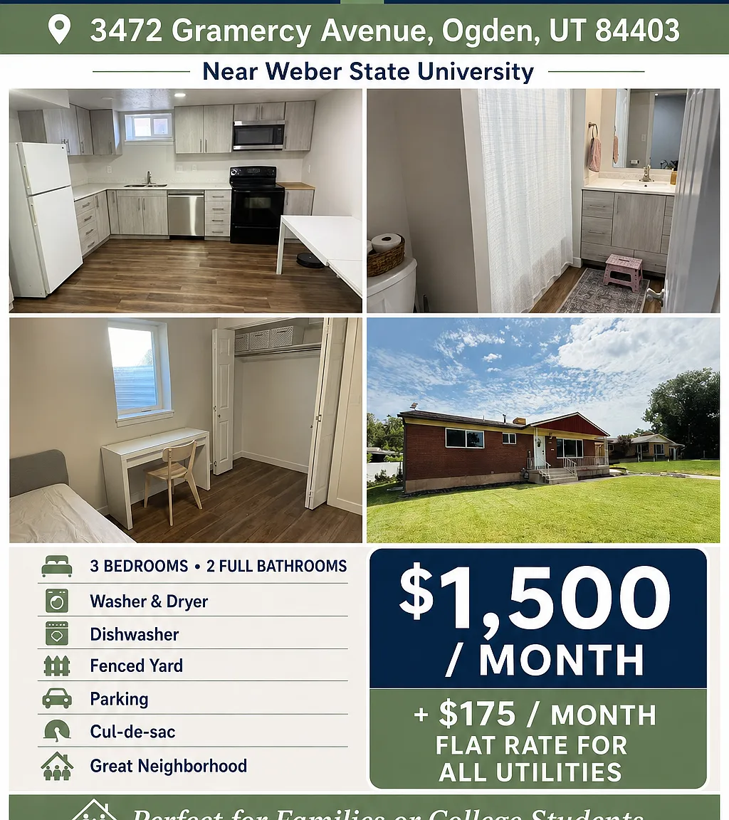 3 bed, 1400 sqft, $1,500 — Photo 1