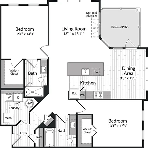 Floor plan B5_DC