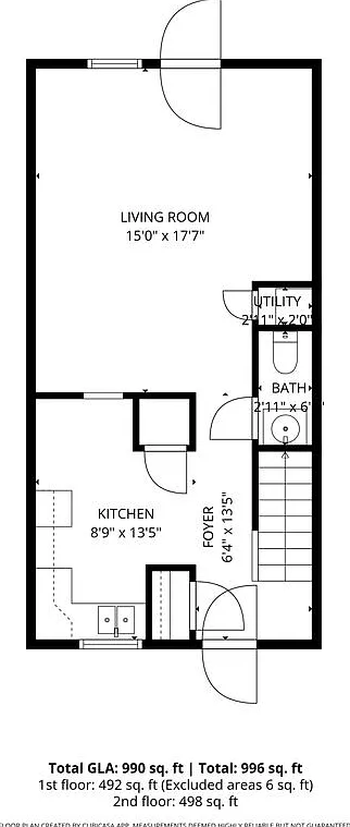2 bed, 1.5 bath, 1055 sqft, $1,299 — Photo 2