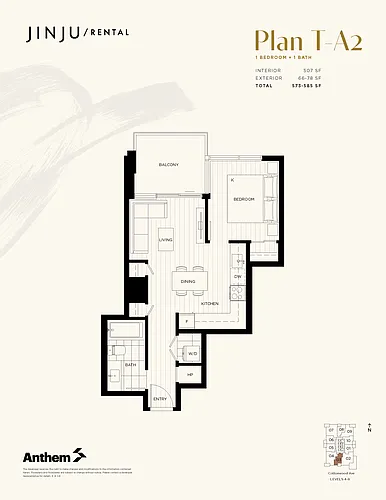 Floor plan 503