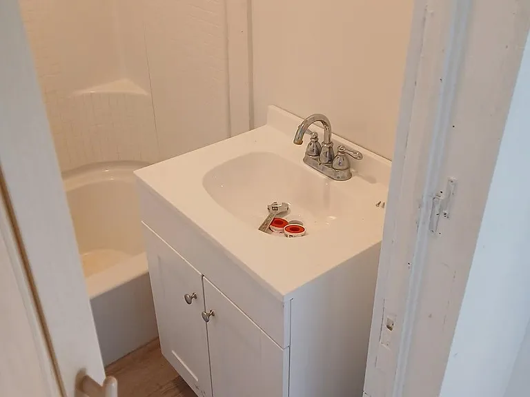 New bathroom sink