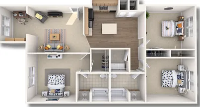 3AR - 1,465 SQ.FT 3AR - 1,465 SQ.FT