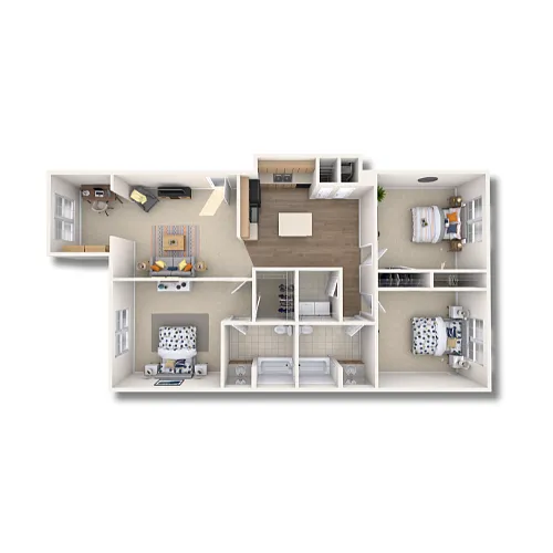 Floor plan 3AR