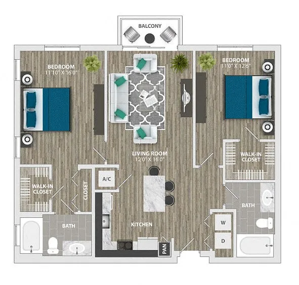 Floor plan Goldin