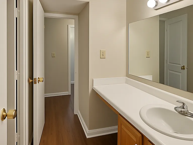 Sink with vanity