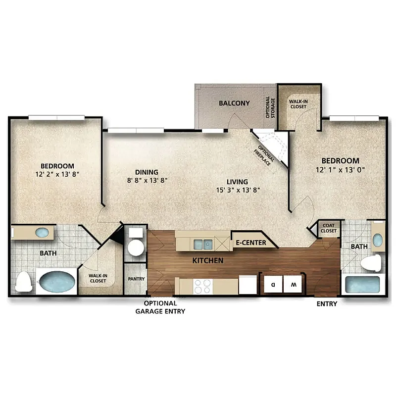 Floor plan Braeburn