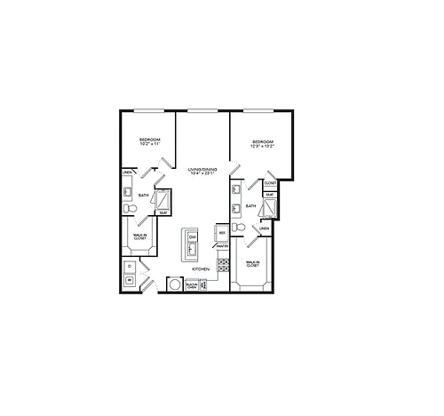 Floor plan B6