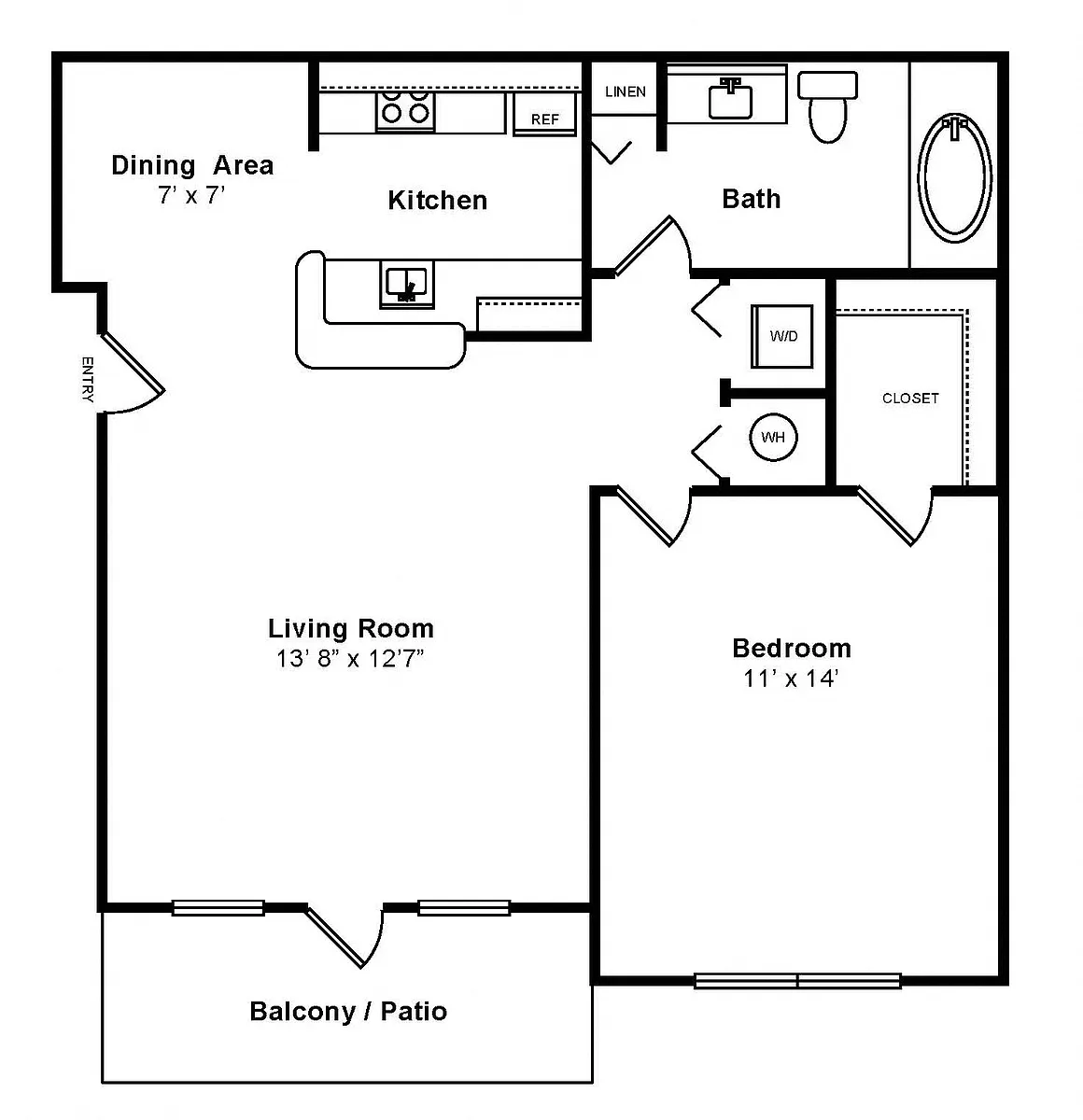 Floor plan The Palermo