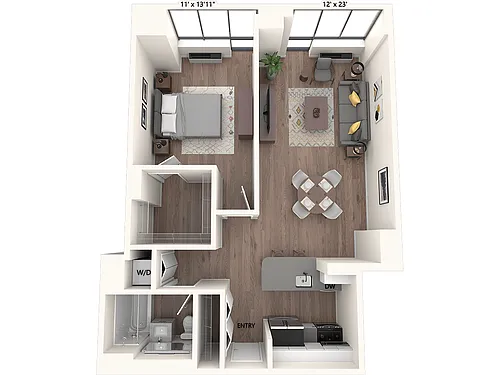 Floor plan A1-321-821-759sq