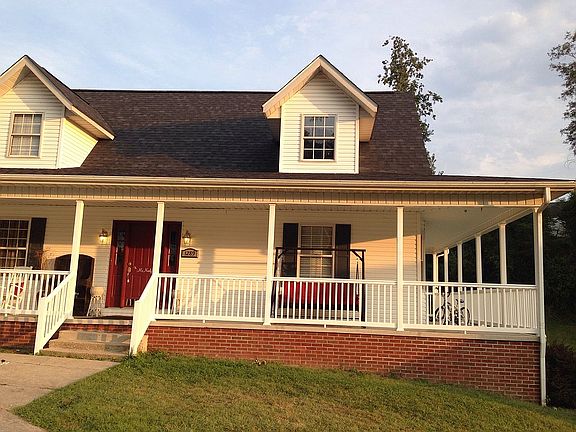 Beautiful wrap around porch