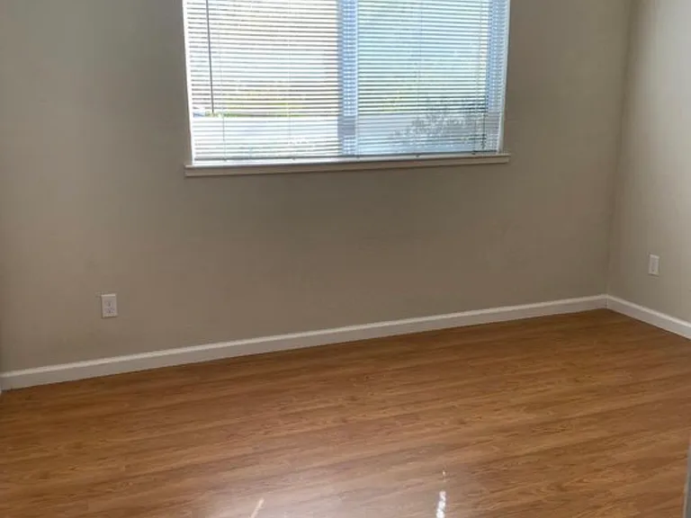 Bedroom with large closet