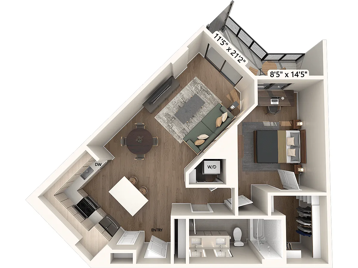 Floor plan A11-Scheme2