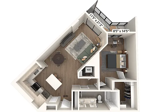 Floor plan A11-Scheme2