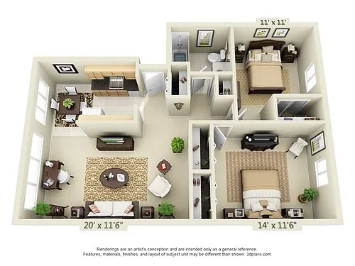 Floor plan The Park