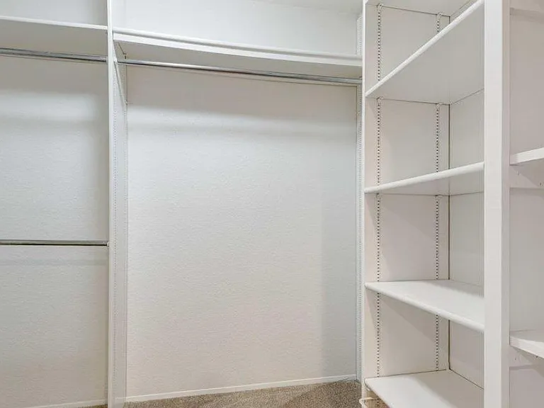 Large master bedroom closet.