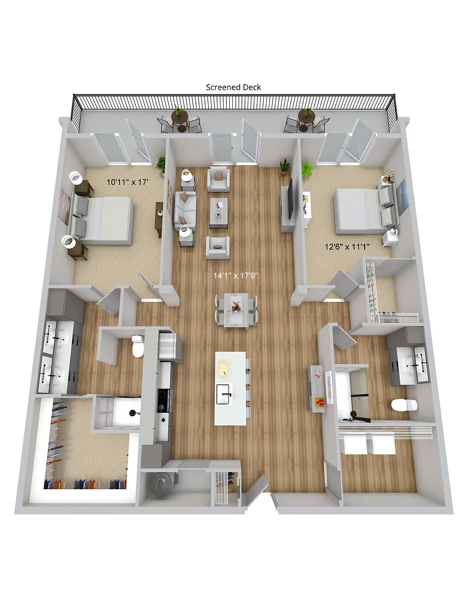 Floor plan Vardon 2.2