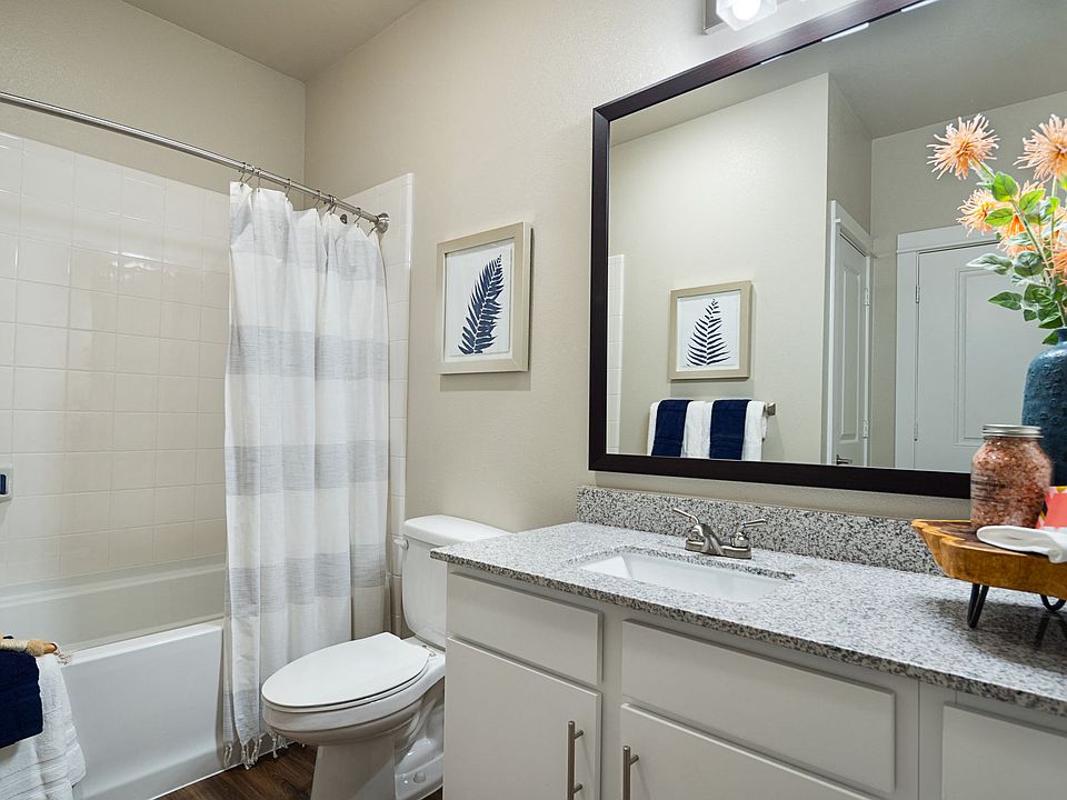 Bathroom at Hawthorne at Blanco Riverwalk in San Marcos, TX