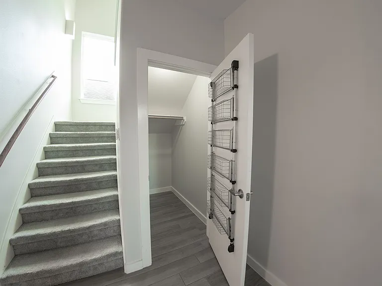 Downstairs Closet