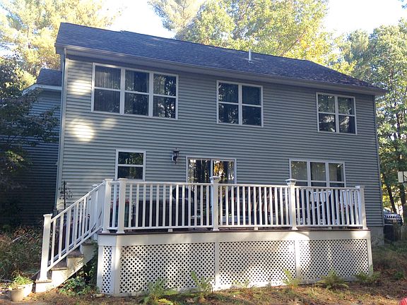 Rear of Home with Trex Deck