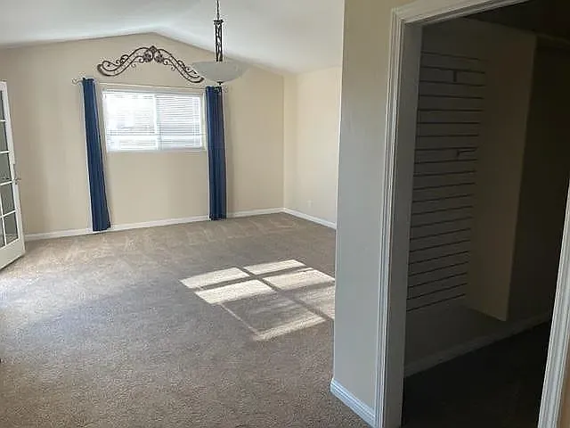 Master Bedroom with French Doors to back deck