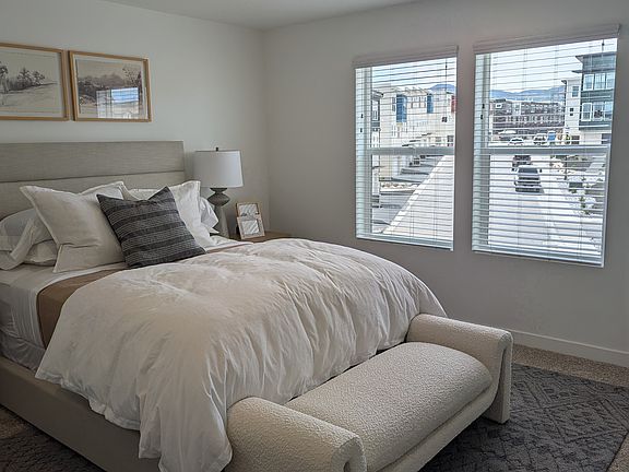 Master Bedroom in the Walker Plan