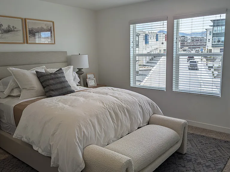 Master Bedroom in the Walker Plan